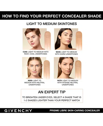 Givenchy Prisme Libre Skin-caring Concealer In Nude