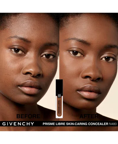 Givenchy Prisme Libre Skin-caring Concealer In Brown