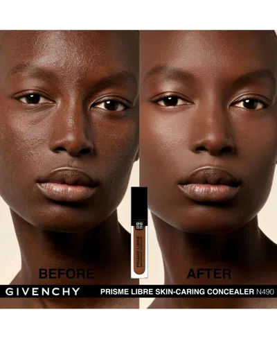 Givenchy Prisme Libre Skin-caring Concealer In Burgundy