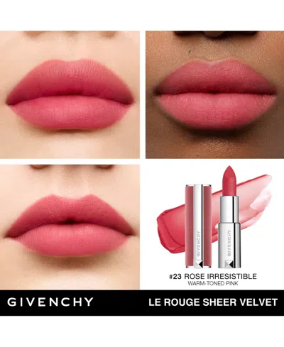 Givenchy Le Rouge Sheer Velvet Matte Lipstick