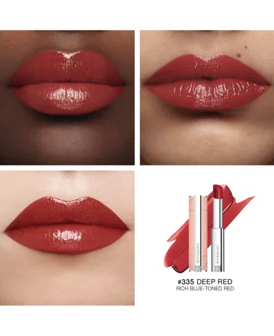 Givenchy Rose Perfecto Shine Serum Lip Oil Stick In N335