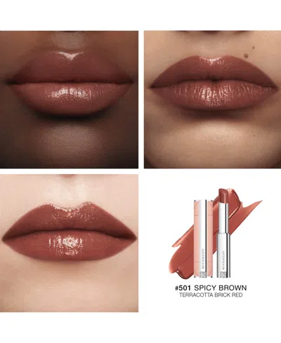 Givenchy Rose Perfecto Shine Serum Lip Oil Stick In N501