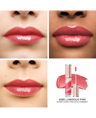 Givenchy Rose Perfecto Liquid Lip Balm In 220 Luminous Pink