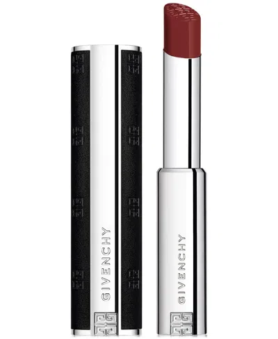 Givenchy Le Rouge Interdit Satin Hydrating Lipstick In Rouge Auburn