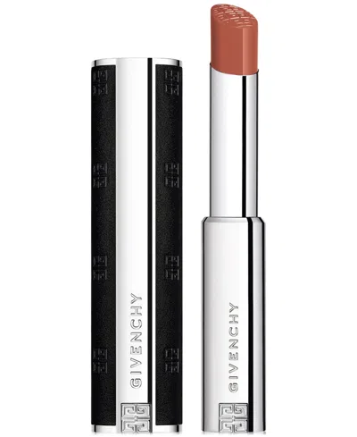 Givenchy Le Rouge Interdit Satin Hydrating Lipstick In Nude Amande
