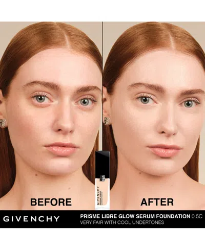 Givenchy Prisme Libre Glow Serum Blurring & Hydrating Foundation, 1 Oz. In Pink