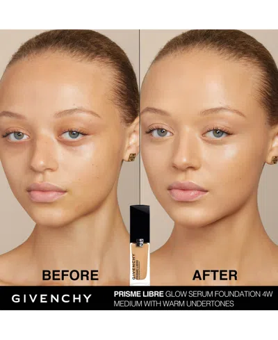 Givenchy Prisme Libre Glow Serum Blurring & Hydrating Foundation In Brown