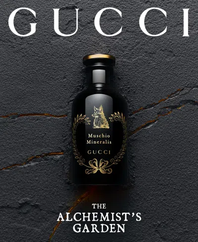 Gucci The Alchemist's Garden Muschio Mineralis Eau De Parfum, 1.6 Oz. In Black