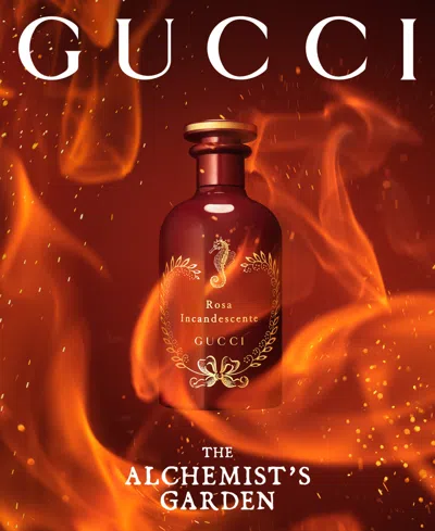 Gucci The Alchemist's Garden Rosa Incandescente Eau De Parfum Eau De Parfum In Transparent
