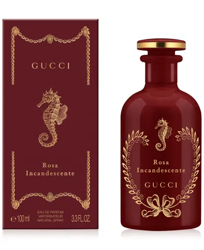 Gucci The Alchemist's Garden Rosa Incandescente Eau De Parfum Eau De Parfum In Transparent