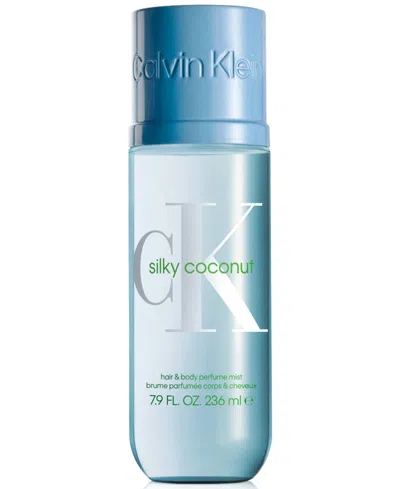 Calvin Klein Ck Silky Coconut Hair & Body Perfume Mist In Transparent