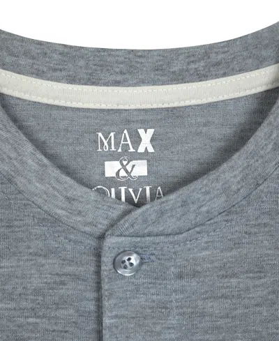 Max & Olivia Boys 6-18 2-piece Knit Top And Jogger Pants Set In Multi