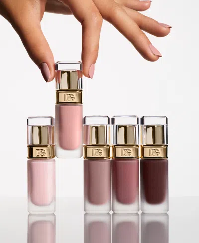 Dolce & Gabbana Dolce&gabbana My Nail Match Quick Dry Lasting Matte Nail Lacquer In Pink