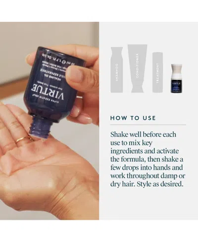 Virtue Home And Away Healing Oil Bundle In Transparent