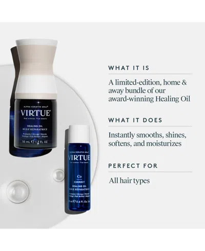 Virtue Home And Away Healing Oil Bundle In Transparent