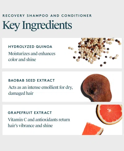 Virtue Jumbo Size Recovery Shampoo & Conditioner Duo (limited Edition) In Transparent