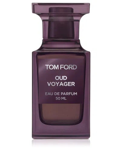 Tom Ford Unisex Oud Voyager Edp Spray 1.7 oz Fragrances 888066174800 In Burgundy