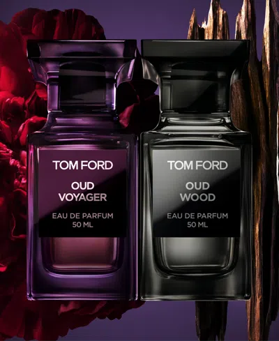 Tom Ford Unisex Oud Voyager Edp Spray 1.7 oz Fragrances 888066174800 In Burgundy