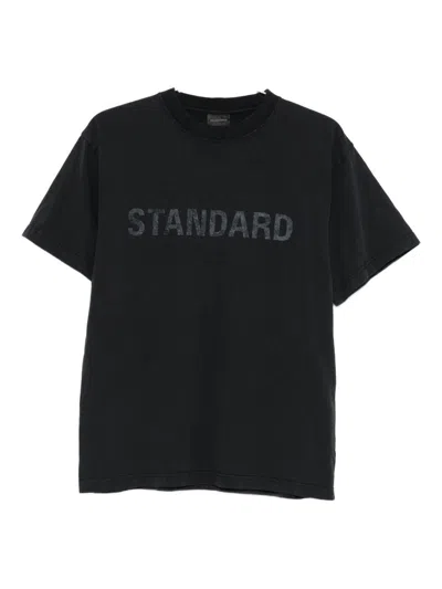 Balenciaga "standard" T-shirt By Bb In Black