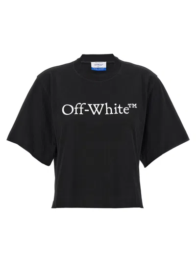 Off-white Off White Logo T Shirt In Black