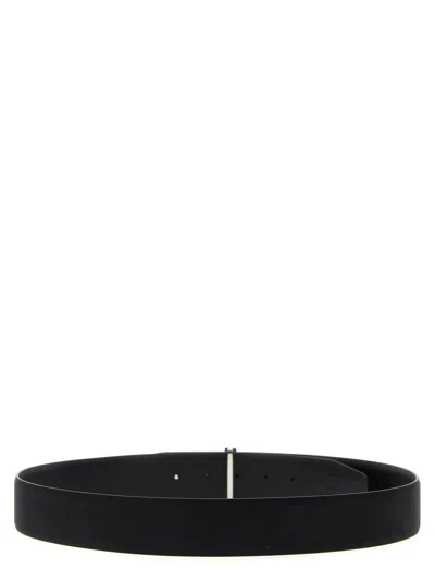 Tom Ford Logo Reversible Belt Belts Multicolor In Black
