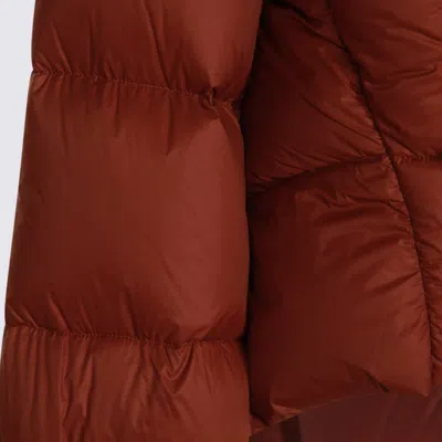 Rick Owens Insulated Long Sleeve Puffer Jacket In Red