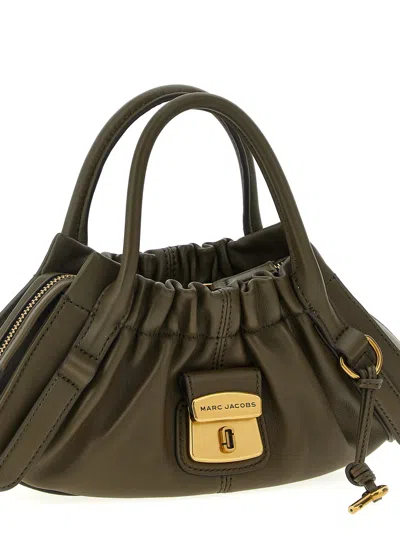 Marc Jacobs Womens Beech Cristina Logo-plaque Leather Satchel Bag In Brown