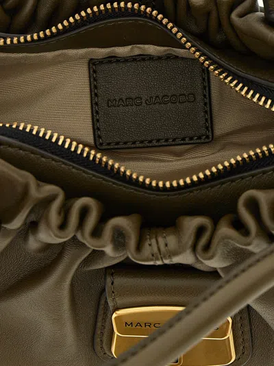 Marc Jacobs Womens Beech Cristina Logo-plaque Leather Satchel Bag In Brown