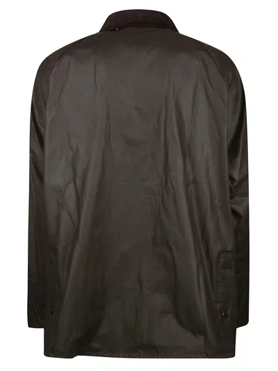 Barbour Classic Bedale Wax Jacket Aw25 Wax Cot Outw In Green