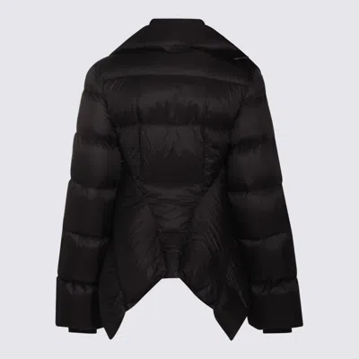 Rick Owens Woman Black Jackets In Black