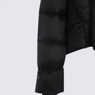 Rick Owens Woman Black Jackets In Black