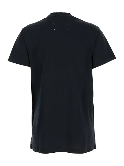 Maison Margiela Overdyed Cotton I M A Fan T-shirt In Black