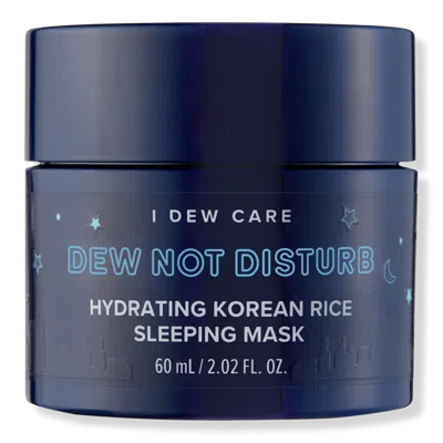 I Dew Care Dew Not Disturb Hydrating Korean Rice Sleeping Mask