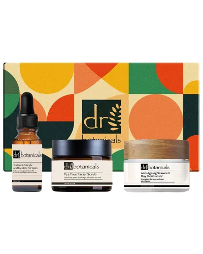Dr. Botanicals Anti-ageing Tea Tree Facial Scrub + Facial Oil For In Transparent