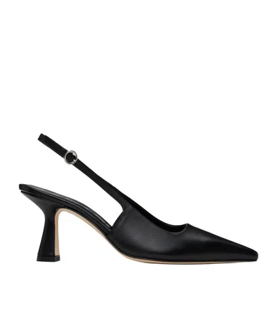 Aeyde Fernanda 75mm Slingback Pumps In Black