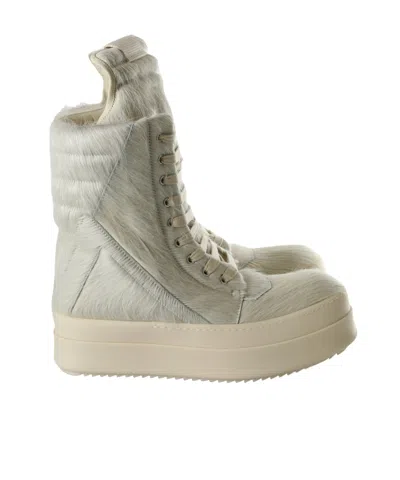 Rick Owens Round-toed Boots In Multi