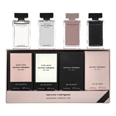 Narciso Rodriguez Mini Set Gift Set Fragrances 3423222107963 In Transparent