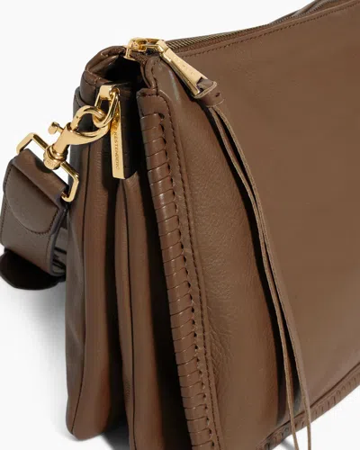 Aimee Kestenberg Famous Leather Large Crossbody Bag In Brown