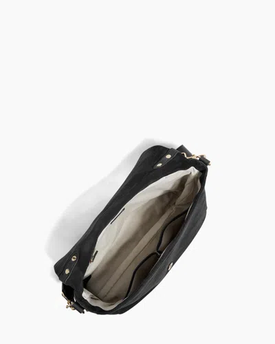 Aimee Kestenberg Gramercy Suede Messenger Bag In Black