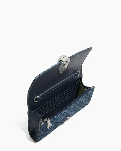 Aimee Kestenberg Unity Wallet Novelty Crossbody In Blue