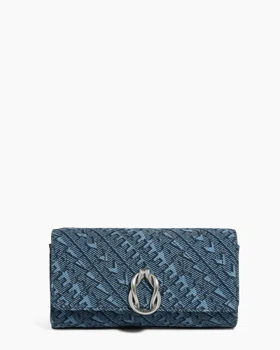 Aimee Kestenberg Unity Wallet Novelty Crossbody In Blue