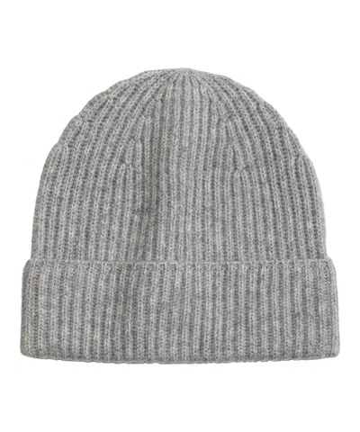 Echo New York Basic Cardigan Stitch Beanie In Black