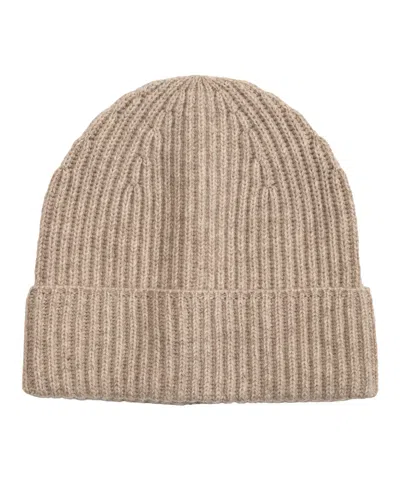 Echo New York Basic Cardigan Stitch Beanie In Black