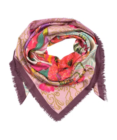 Echo New York Dusk Bouquet Oversized Square In Multi