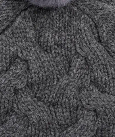 Echo New York Park Cable Beanie In Pink