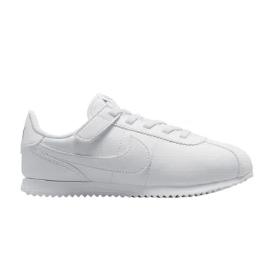 Pre-owned Nike Cortez Easyon Ps 'white Wolf Grey' | Kid's Size 13