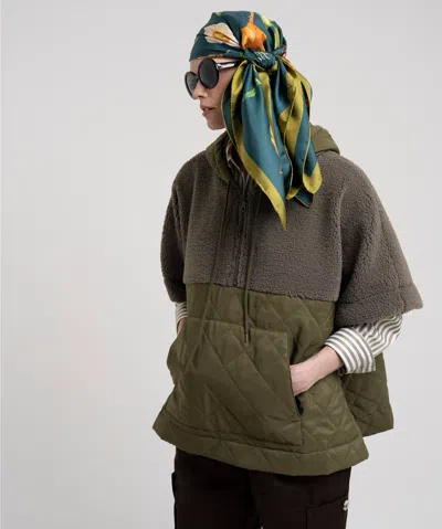 Echo New York The Botanists 35" Silk Square Scarf In Multi