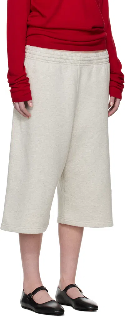 Still Kelly Gray Sweat Shorts In Neutral