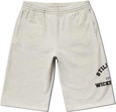Still Kelly Gray Sweat Shorts In Neutral