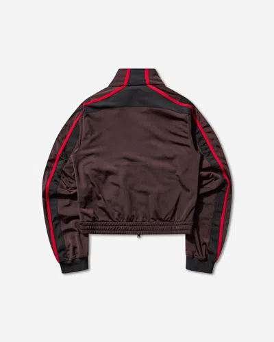 Martine Rose Men S Shrunken Track Jacket In Brown